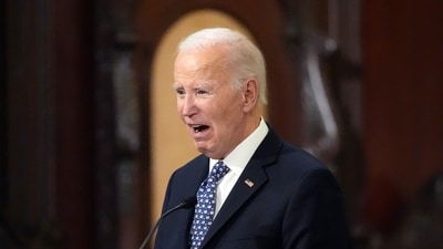 President Joe Biden speaks during an interfaith prayer service for the victims of the deadly New Years truck attack, at St. Louis Cathedral in New Orleans, Monday, Jan. 6, 2025. (AP Photo/Gerald Herbert) (AP) President Joe Biden speaks during an interfaith prayer service for the victims of the deadly New Years truck attack, at St. Louis Cathedral in New Orleans, Monday, Jan. 6, 2025. (AP Photo/Gerald Herbert) (AP)