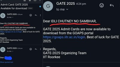 The user, puzzled by the IIT-Roorkee email's content, shared a screenshot. (Reddit/@No_Yogurt8713) The user, puzzled by the IIT-Roorkee email's content, shared a screenshot. (Reddit/@No_Yogurt8713)