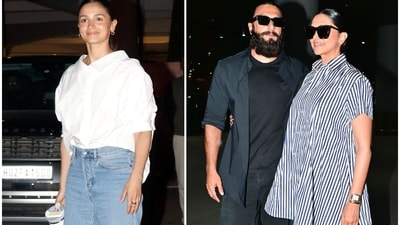 Alia Bhatt, Ranveer Singh and Deepika Padukone (Photos: Yogen Shah)
