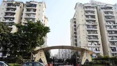 Supertech Emerald Court (above) in Sector 93A is one of seven societies seeking a structural audit. (HT Archive) Supertech Emerald Court (above) in Sector 93A is one of seven societies seeking a structural audit. (HT Archive)
