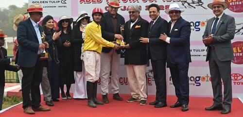 The prize distribution ceremony (Mushtaq Khan/HT) The prize distribution ceremony (Mushtaq Khan/HT)