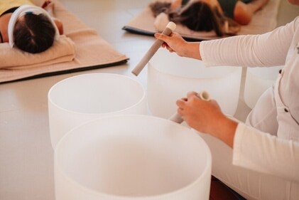 The vibrations of instruments used in sound healing assist to relax and calm down. (Shutterstock) The vibrations of instruments used in sound healing assist to relax and calm down. (Shutterstock)