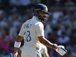 India's Virat Kohli reacts on his dismissal on day two of the fifth Test match between Australia and India at the Sydney Cricket Ground. India's Virat Kohli reacts on his dismissal on day two of the fifth Test match between Australia and India at the Sydney Cricket Ground.