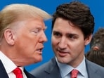 US President-elect Donald Trump, left, and Canadian Prime Minister Justin Trudeau. (AP Photo/File) US President-elect Donald Trump, left, and Canadian Prime Minister Justin Trudeau. (AP Photo/File)