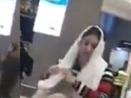 The incident took place at Tehran’s Mehrabad Airport. The incident took place at Tehran’s Mehrabad Airport.