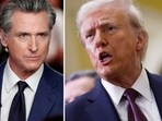 Donald Trump calls for Gavin Newsom to resign as Los Angeles battles wildfire (REUTERS/Marco Bello/File Photo, photo by Ting Shen / AFP)