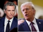 Donald Trump calls for Gavin Newsom to resign as Los Angeles battles wildfire (REUTERS/Marco Bello/File Photo, photo by Ting Shen / AFP)