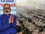 Rajeev Chandrasekhar reacted to US wildfires that ravaged Pacific Palisades.