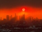 Los Angeles looks apocalyptic, said social media users as wildfires ripped through the city housing Hollywood