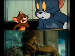 In the short clip, Jerry the mouse can be seen mimicking the iconic hand gesture of Allu Arjun’s character Pushpa. In the short clip, Jerry the mouse can be seen mimicking the iconic hand gesture of Allu Arjun’s character Pushpa.