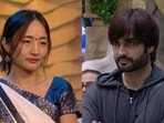 Vivian Dsena drags Chum Darang aggressively during a task in Bigg Boss 18. Vivian Dsena drags Chum Darang aggressively during a task in Bigg Boss 18.