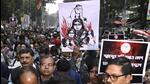 West Bengal Junior Doctors Front organised a protest rally from College Street to demand justice for the brutal rape and murder of a doctor of RG Kar Hospital in August last year (HT Photo/Samir Jana)
