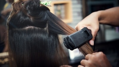 Hair rebonding and straightening can be damaging to your hair as both treatments involve using chemicals and heat to alter the hair's structure. (Freepik) Hair rebonding and straightening can be damaging to your hair as both treatments involve using chemicals and heat to alter the hair's structure. (Freepik)