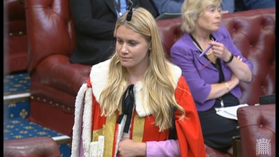 Lady Owen in the House of Lords (House of Lords/PA)