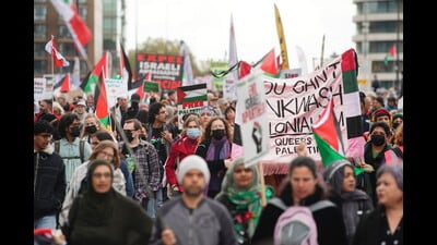 Protesters targeting the BBC were planning to gather outside Broadcasting House in Portland Place on January 18 (Jeff Moore/PA) Protesters targeting the BBC were planning to gather outside Broadcasting House in Portland Place on January 18 (Jeff Moore/PA)