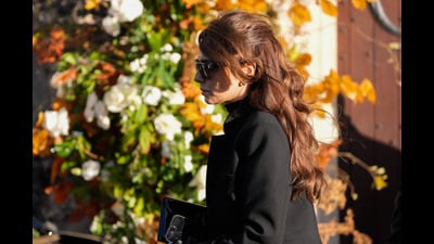 Cheryl Tweedy after the funeral service for One Direction singer Liam Payne (Andrew Matthews/PA) Cheryl Tweedy after the funeral service for One Direction singer Liam Payne (Andrew Matthews/PA)