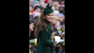 The Princess of Wales after the Christmas Day morning church service at St Mary Magdalene Church in Sandringham (Aaron Chown/PA) The Princess of Wales after the Christmas Day morning church service at St Mary Magdalene Church in Sandringham (Aaron Chown/PA)