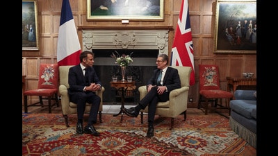 Prime Minister Sir Keir Starmer with French President Emmanuel Macron (Toby Melville/PA) Prime Minister Sir Keir Starmer with French President Emmanuel Macron (Toby Melville/PA)