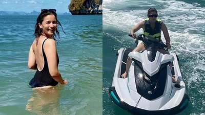 Alia Bhatt stuns in a bikini in photo dump from her Thailand vacation. (Instagram) Alia Bhatt stuns in a bikini in photo dump from her Thailand vacation. (Instagram)