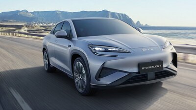 BYD Sealion 7 will be showcased at the Bharat Mobility Global Expo 2025 before being launched in India later this year. BYD Sealion 7 will be showcased at the Bharat Mobility Global Expo 2025 before being launched in India later this year.