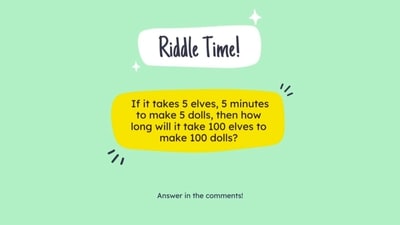Brain teaser: The riddle was shared on Instagram. (@surveyworld.me) Brain teaser: The riddle was shared on Instagram. (@surveyworld.me)