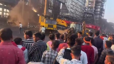 The incident took place in a plant located in the Saragaon area of the district. (PTI) The incident took place in a plant located in the Saragaon area of the district. (PTI)