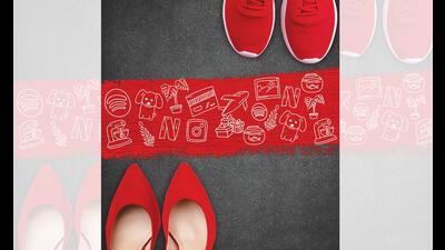 Divorcing couples bicker over how to divide shared social media handles, playlists, and credit card points. (DESIGN BY MONICA GUPTA)