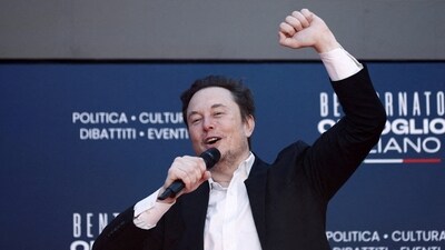 Tech billionaire Elon Musk has extended support to the German far-right party AfD (REUTERS)