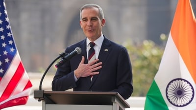 US Ambassador to India Eric Garcetti also noted that Washington has had amazing partners with the great industrialists in India. (PTI) US Ambassador to India Eric Garcetti also noted that Washington has had amazing partners with the great industrialists in India. (PTI)
