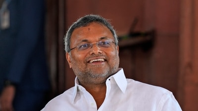 Congress MP Karti Chidambaram (PTI file photo) Congress MP Karti Chidambaram (PTI file photo)
