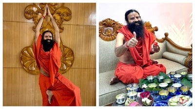 Baba Ramdev has spoken about his wellness routine in an interview. (Instagram/ Swami Ramdev) Baba Ramdev has spoken about his wellness routine in an interview. (Instagram/ Swami Ramdev)