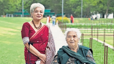 The celebrated Bimla Nanda Bissell — Bim to friends — was a grand dame of Delhi society. (HT Photo) The celebrated Bimla Nanda Bissell — Bim to friends — was a grand dame of Delhi society. (HT Photo)