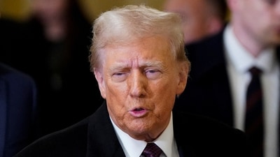 President-elect Trump has denied any wrongdoing in the hush-money case. (REUTERS)