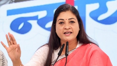 New Delhi, Oct 28 (ANI): All India Mahila Congress (AIMC) President Alka Lamba addresses a press conference, at AICC HQ, in New Delhi on Monday. (ANI Photo/Ritik Jain) (ANi Pic Service) New Delhi, Oct 28 (ANI): All India Mahila Congress (AIMC) President Alka Lamba addresses a press conference, at AICC HQ, in New Delhi on Monday. (ANI Photo/Ritik Jain) (ANi Pic Service)