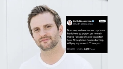 Keith Wasserman deleted the post after backlash. (X/@KeithWasserman)