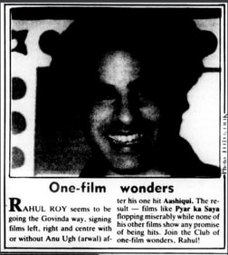 News clippings from HT Archives from early 1990s.