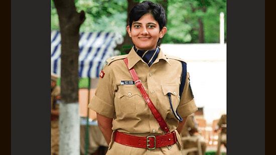 Former Baddi SP Ilma Afroz (HT File)