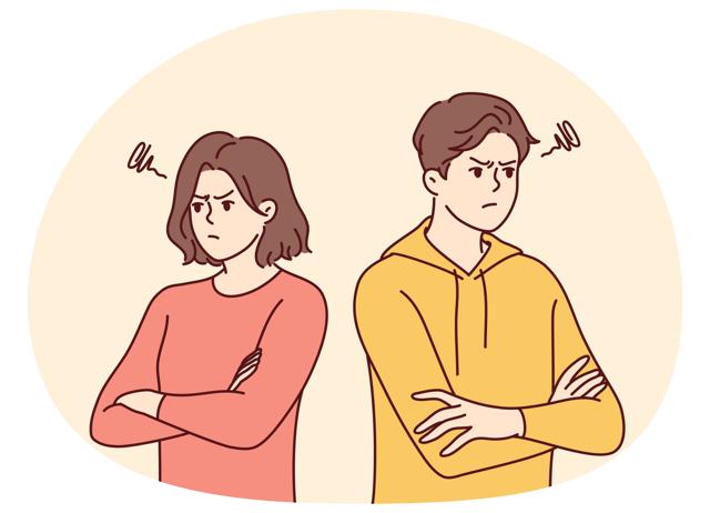 A couple should calculate an approximate value for loyalty points, so they can be divided. (SHUTTERSTOCK)
