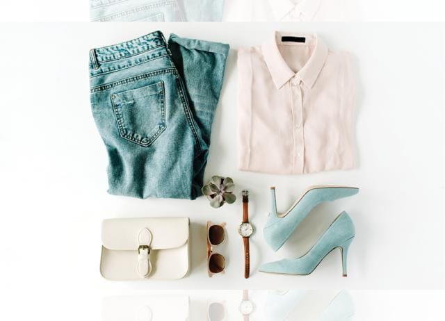 Lay out each day’s outfit and photograph it. Build a capsule wardrobe for the week. (SHUTTERSTOCK) Lay out each day’s outfit and photograph it. Build a capsule wardrobe for the week. (SHUTTERSTOCK)