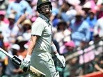 Steve Smith reacts after being dismissed on 9999 Test runs by Prasidh Krishna at the SCG. Steve Smith reacts after being dismissed on 9999 Test runs by Prasidh Krishna at the SCG.