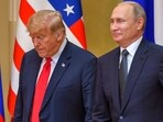 Vladimir Putin showers praises on Donald Trump in a tone that is in stark contrast to past rhetoric (Photo by Yuri KADOBNOV / AFP)