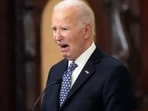 President Joe Biden speaks during an interfaith prayer service for the victims of the deadly New Years truck attack, at St. Louis Cathedral in New Orleans, Monday, Jan. 6, 2025. (AP Photo/Gerald Herbert)