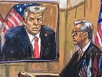 Donald Trump was sentenced to an unconditional discharge on Friday after being convicted of 34 felony counts