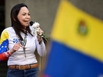 Venezuelan opposition leader María Corina Machado was arrested Thursday, according to her aides. Officials denied her detention seconds later, capping a day of demonstrations aimed at preventing President Nicolás Maduro from holding onto power.
