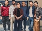 Ranbir Kapoor at Zahan Kapoor and Vikramaditya Motwane's Black Warrant screening. Ranbir Kapoor at Zahan Kapoor and Vikramaditya Motwane's Black Warrant screening.