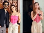 Rasha Thadani and Aaman Devgan promote Azaad. Rasha Thadani and Aaman Devgan promote Azaad.