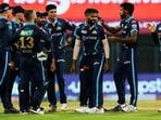 GT players during IPL 2022 GT players during IPL 2022