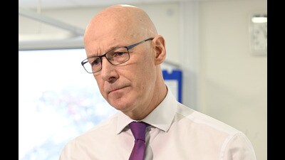John Swinney has hailed the safe drug consumption room as being key to efforts to reduce drug deaths and related harms (Lesley Martin/PA) John Swinney has hailed the safe drug consumption room as being key to efforts to reduce drug deaths and related harms (Lesley Martin/PA)