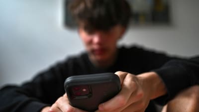Recently, Australia banned the use of social media for children aged under 16. (File photo/Dean Lewins/AAP Image VIA AP)