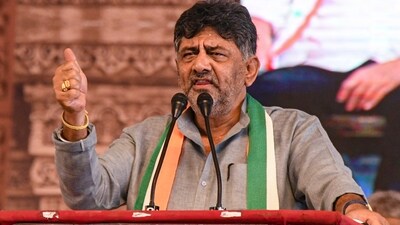 Karnataka deputy chief minister DK Shivakumar. (PTI) Karnataka deputy chief minister DK Shivakumar. (PTI)